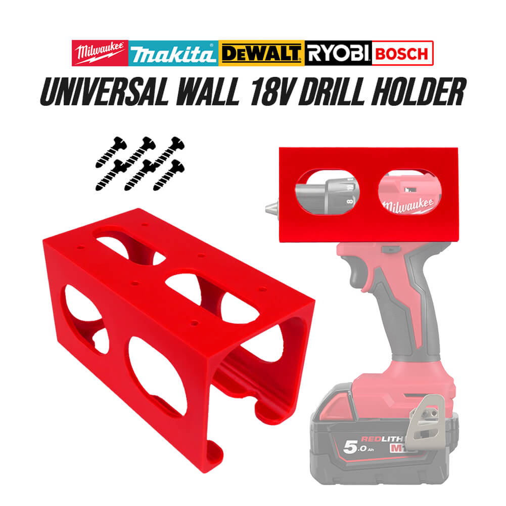 Power Tools Brands - Support mural universel pour perceuse 18V,