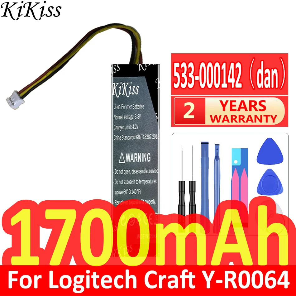 Power Key Tools - 1700mAh KiKd'appareils injuste Batterie 533-000177 533-000142