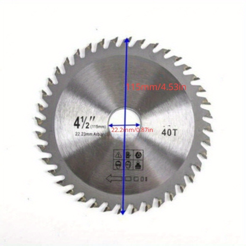 Angle Grinder 4.5 - Lame de scie circulaire en métal