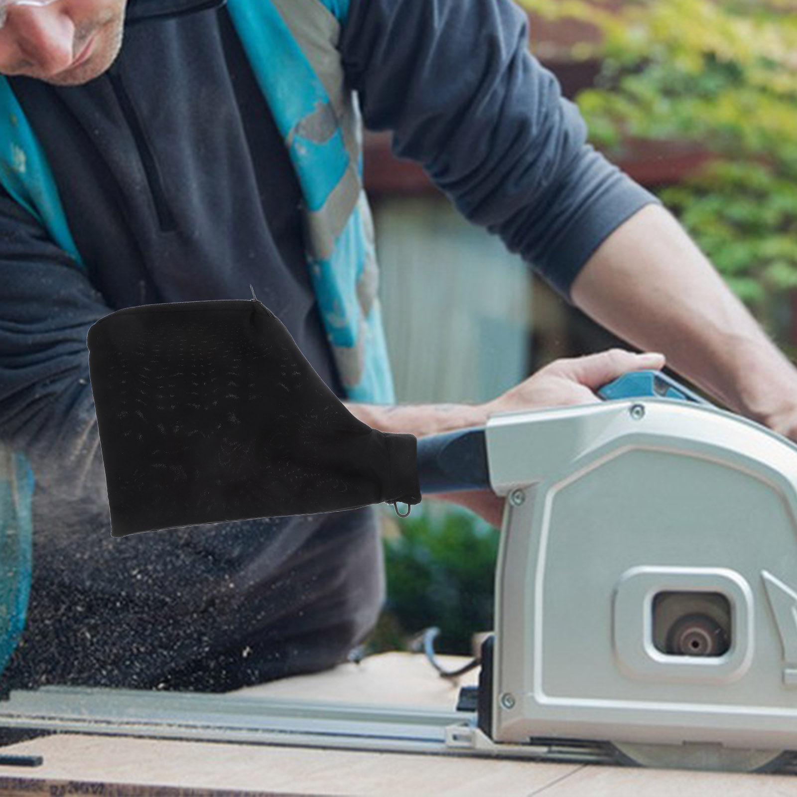 Power Tools Woodworking - Sac de collecte de poussière noir