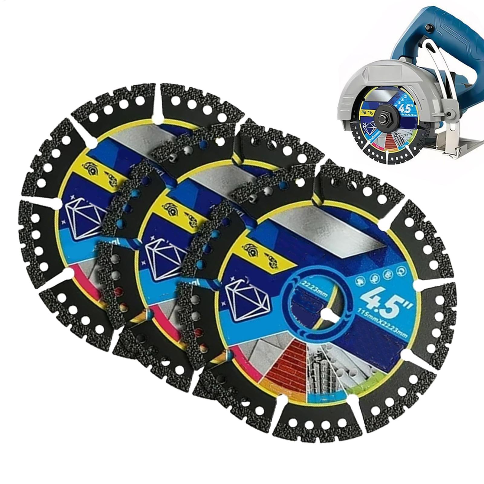 Angle Grinder 4.5 - Disque de scie roue 3 pièces