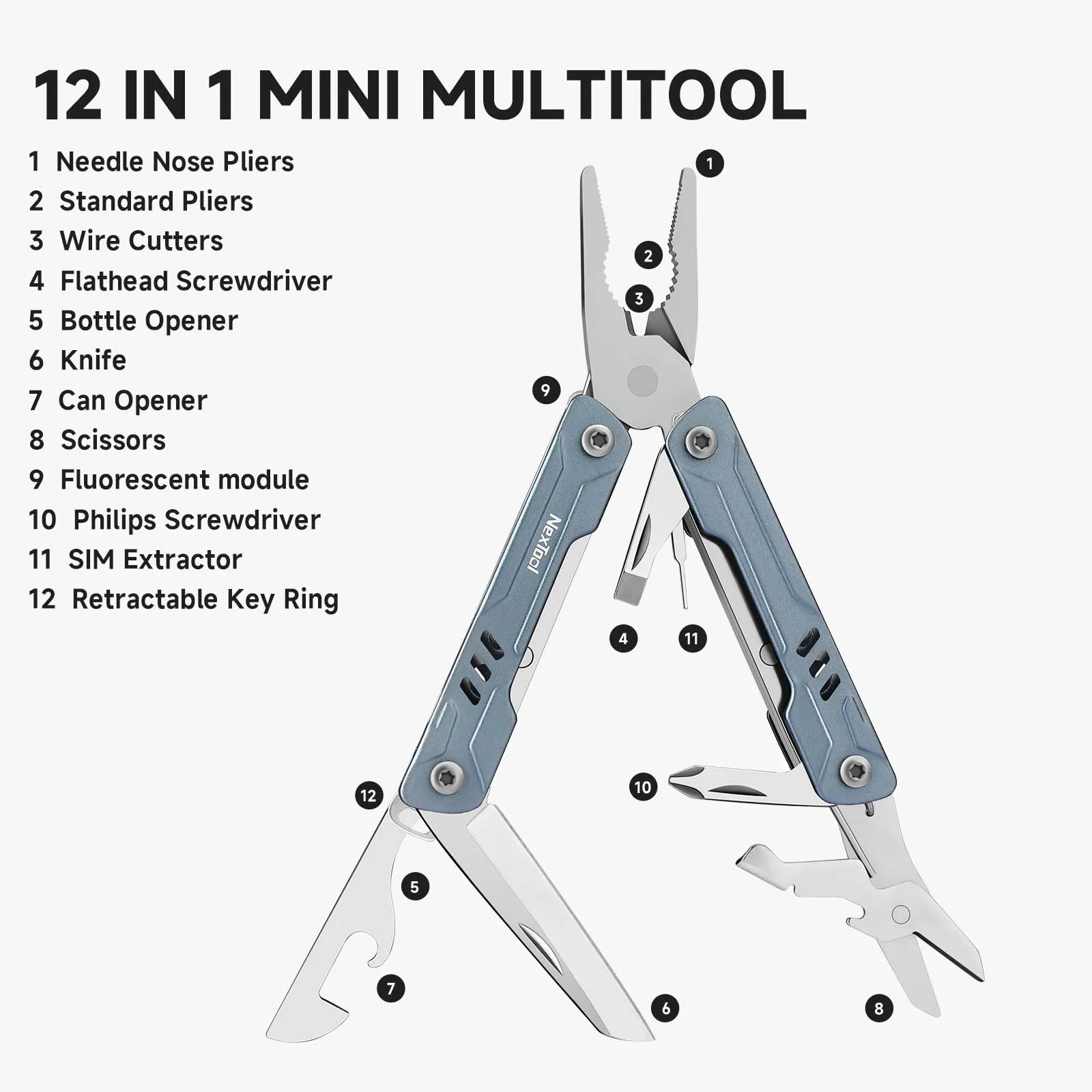 NexTool Mini Sailor S11, outil - Power Key Tools avis et prix