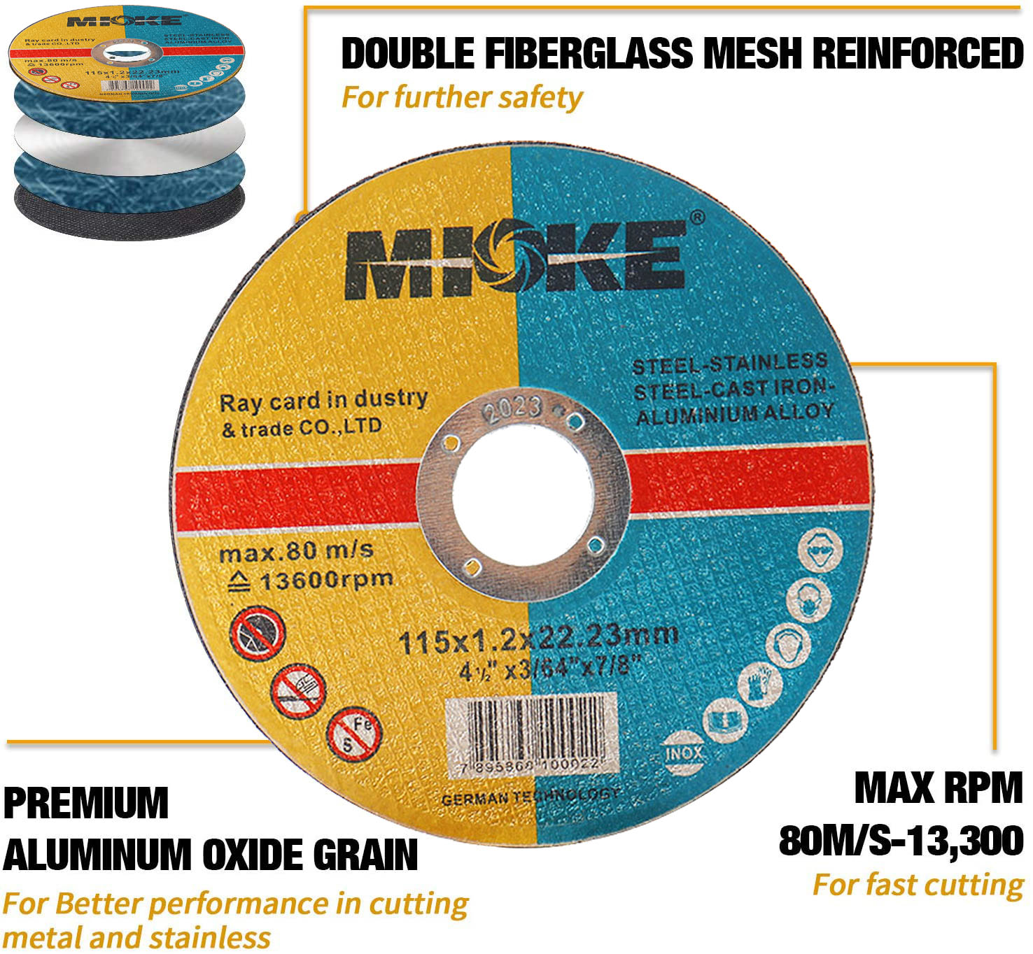 Disque de coupe en métal de la - Angle Grinder 4.5 avis et prix