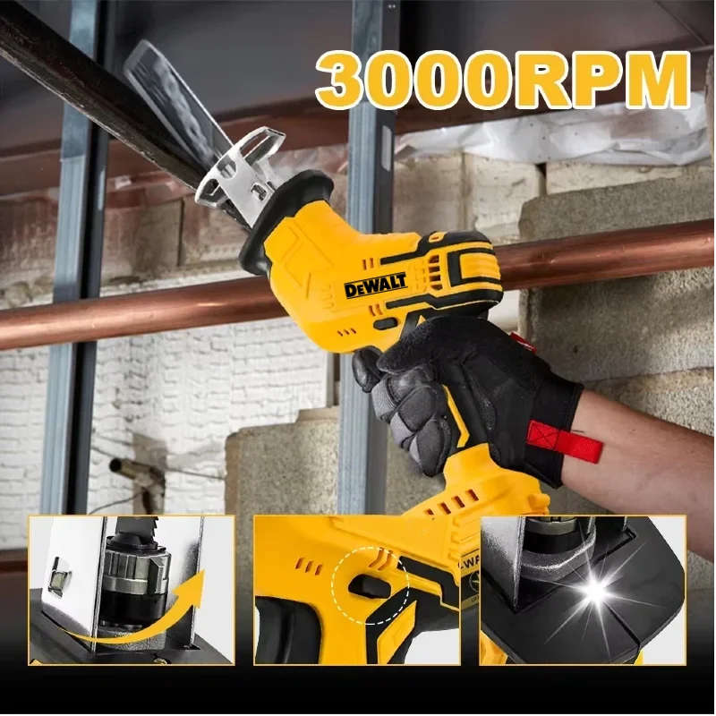 Scie sauteuse sans balais Dewa - Reciprocating Saw Cordless avis et prix