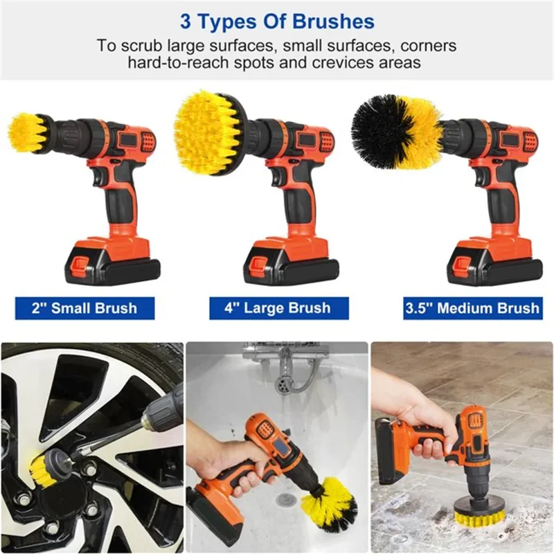 Kit de 3 brosses de nettoyage  - Power Z Tools avis et prix