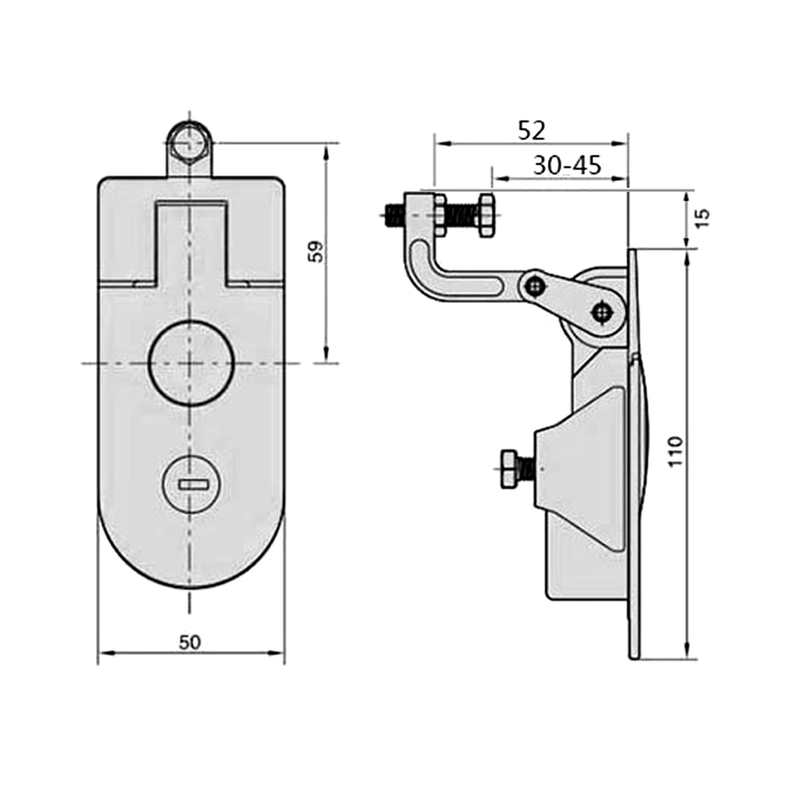 1 pièce/4 pièces Verrous à com - Power Tools Quotes avis et prix