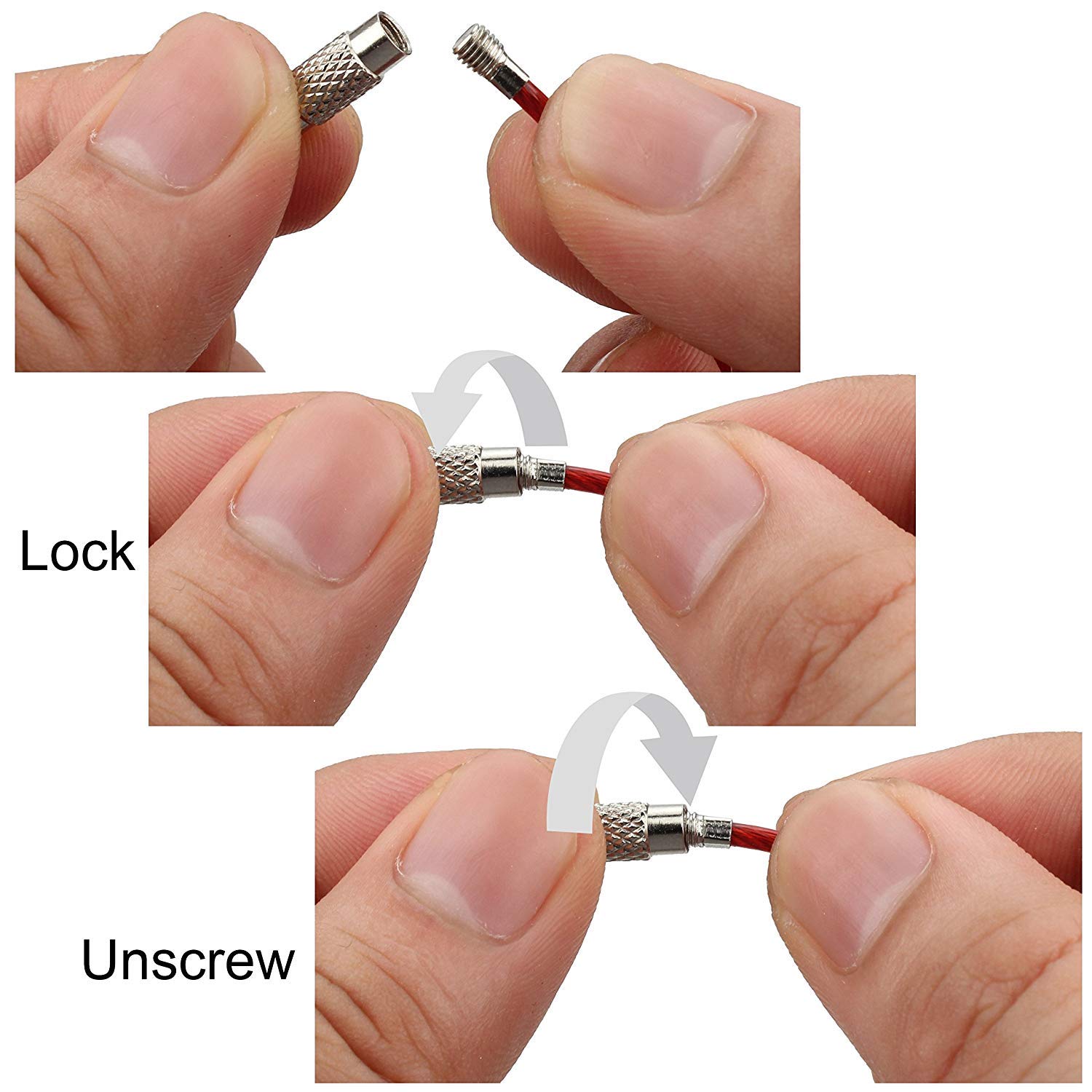 5-10 pièces porte-clés 2mm rev - Power Key Tools avis et prix