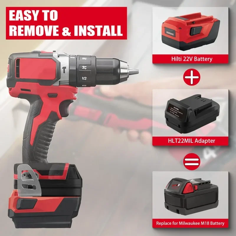 Adaptateur de batterie pour ou - Power Tools Hilti avis et prix