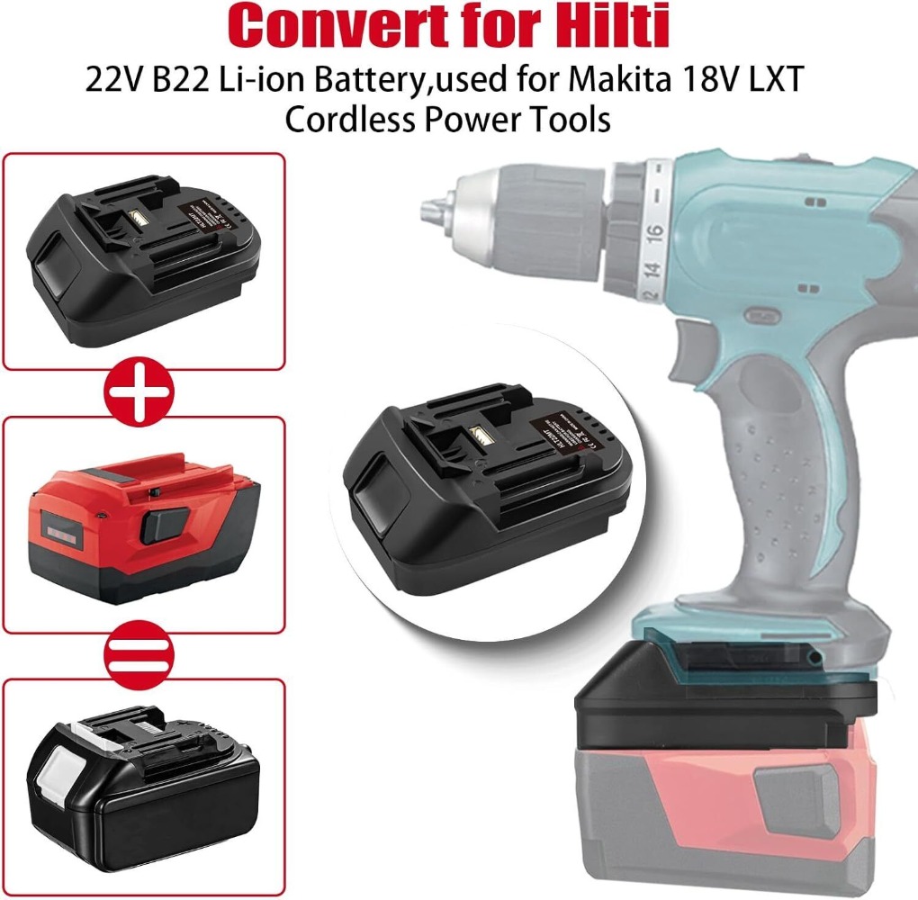 Adaptateur de batterie pour Hi - Power Tools Hilti avis et prix