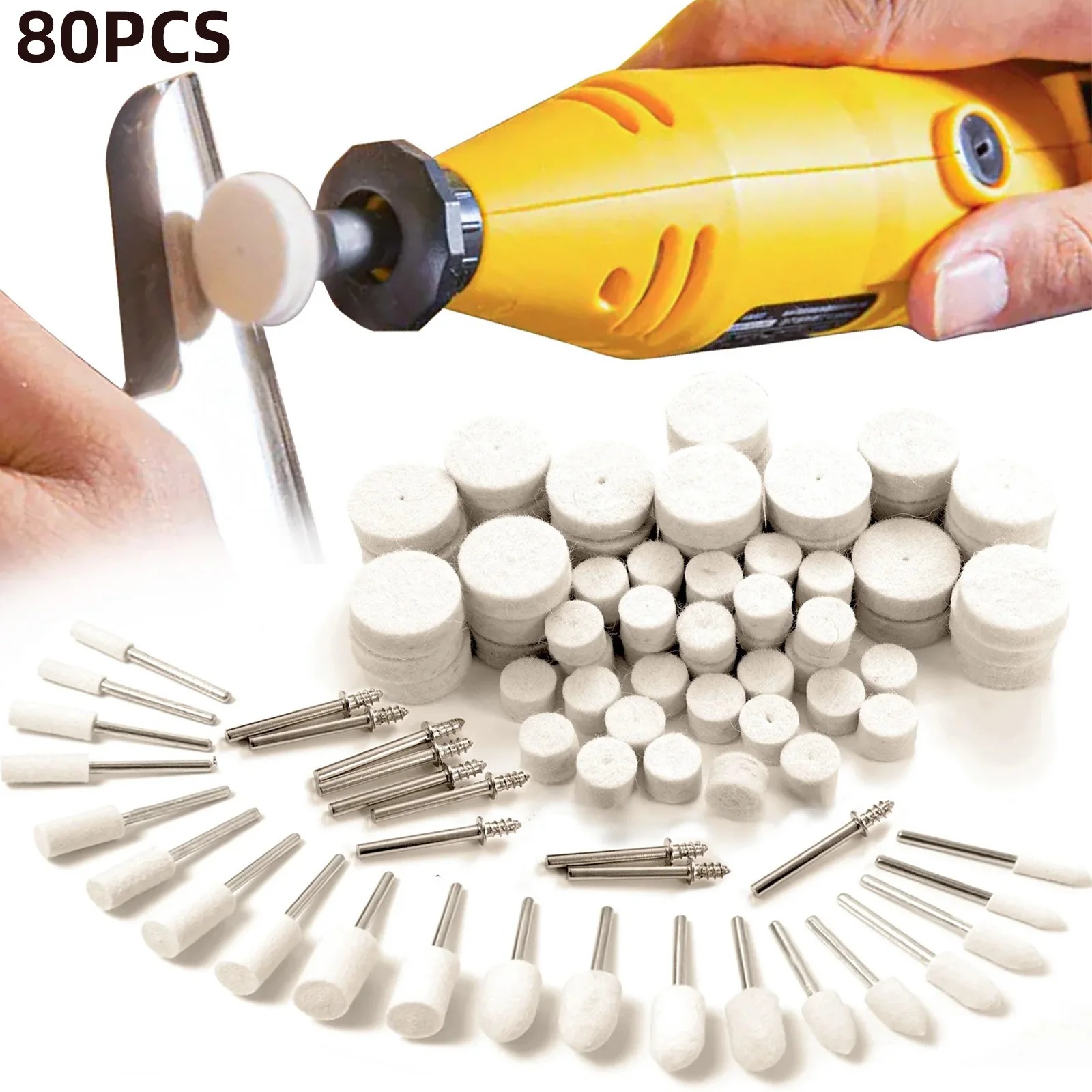 Kit de 80 roues de polissage e - Rotary Tool Kit avis et prix